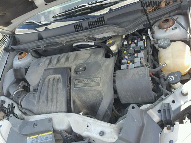 1G1AL15F867624975 - 2006 CHEVROLET COBALT GRAY photo 7