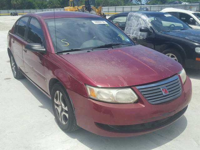 1G8AJ55F26Z135152 - 2006 SATURN ION LEVEL MAROON photo 1