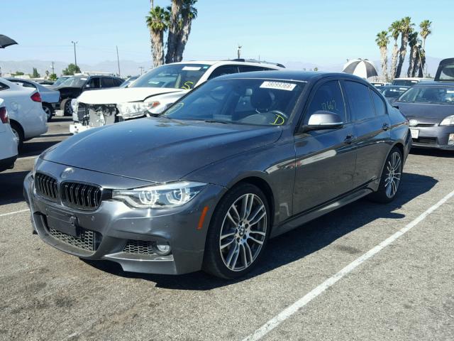WBA8B3G51GNT92836 - 2016 BMW 340 I CHARCOAL photo 2