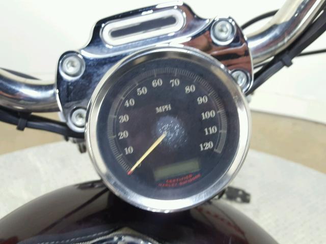 1HD4CJM165K404478 - 2005 HARLEY-DAVIDSON XL883 C BURGUNDY photo 10