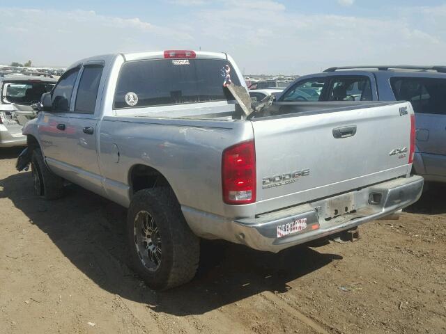 3D7KU28673G773622 - 2003 DODGE RAM 2500 S SILVER photo 3