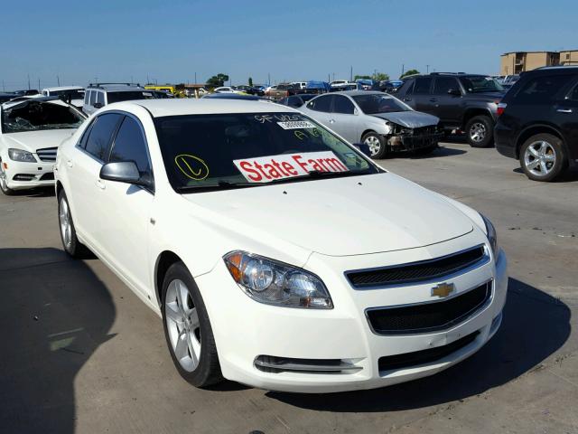 1G1ZG57N384279264 - 2008 CHEVROLET MALIBU LS თეთრი ფოტო 1