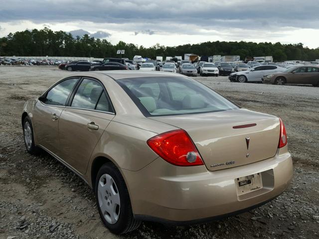 1G2ZF57B984223821 - 2008 PONTIAC G6 VALUE L GOLD photo 3