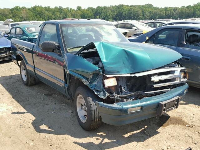 1GCCS1443V8149490 - 1997 CHEVROLET S TRUCK S1 GREEN photo 1