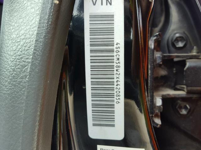 4S6CM58W2X4420856 - 1999 HONDA PASSPORT E 黑色 照片 10