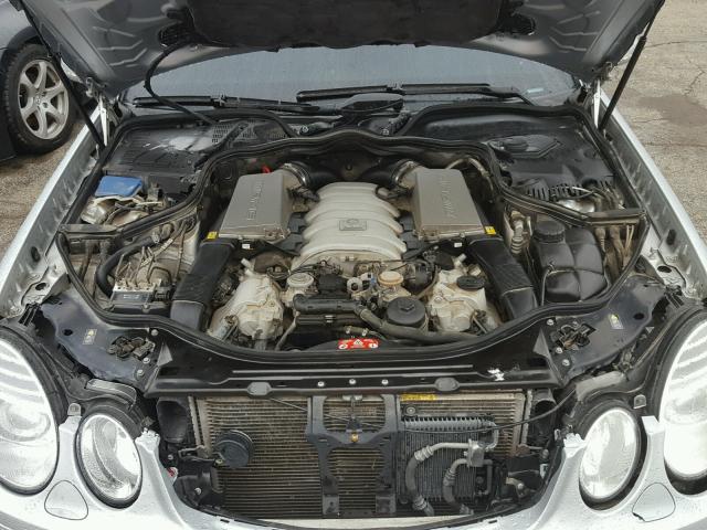 WDBUF77X47B014797 - 2007 MERCEDES-BENZ E 63 AMG SILVER photo 7