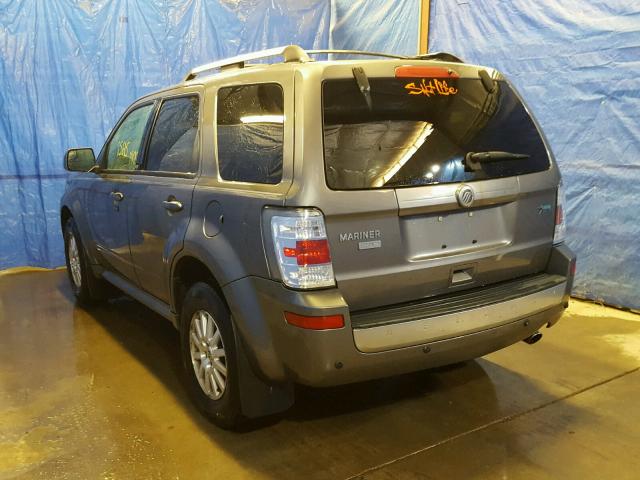 4M2CN9HG3AKJ20606 - 2010 MERCURY MARINER PR GRAY photo 3