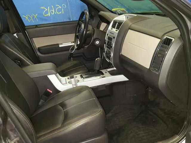 4M2CN9HG3AKJ20606 - 2010 MERCURY MARINER PR GRAY photo 5