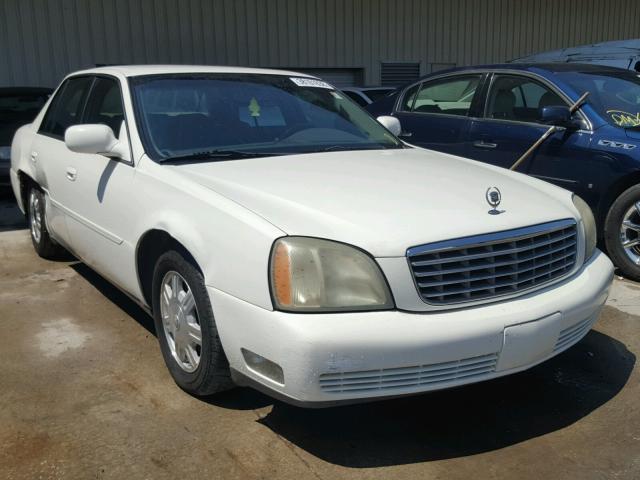 1G6KD54Y44U185164 - 2004 CADILLAC DEVILLE WHITE photo 1