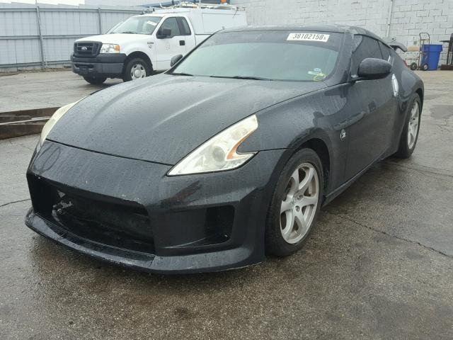 JN1AZ44E49M408582 - 2009 NISSAN 370Z BLACK photo 2