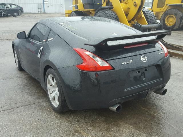 JN1AZ44E49M408582 - 2009 NISSAN 370Z BLACK photo 3