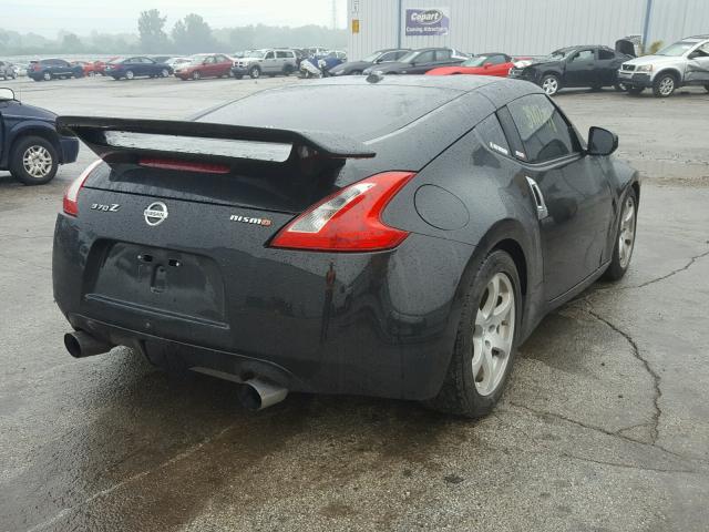 JN1AZ44E49M408582 - 2009 NISSAN 370Z BLACK photo 4