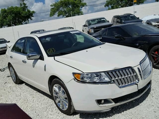 3LNHL2GC8CR800535 - 2012 LINCOLN MKZ WHITE photo 1