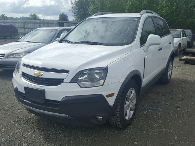 3GNAL2EK4FS502522 - 2015 CHEVROLET CAPTIVA LS WHITE photo 2