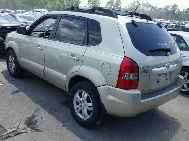 KM8JN12D28U912057 - 2008 HYUNDAI TUCSON SE GOLD photo 3