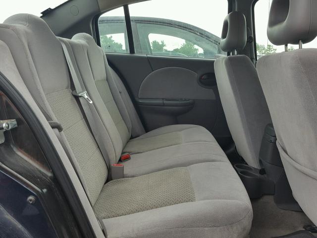 1G8AL55F17Z111193 - 2007 SATURN ION LEVEL BLUE photo 6