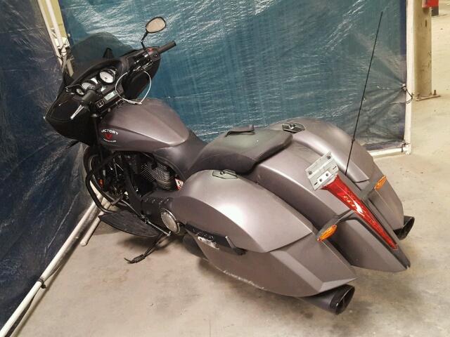 5VPDB36N2E3031077 - 2014 VICTORY MOTORCYCLES CROSS COUN Gris foto 3