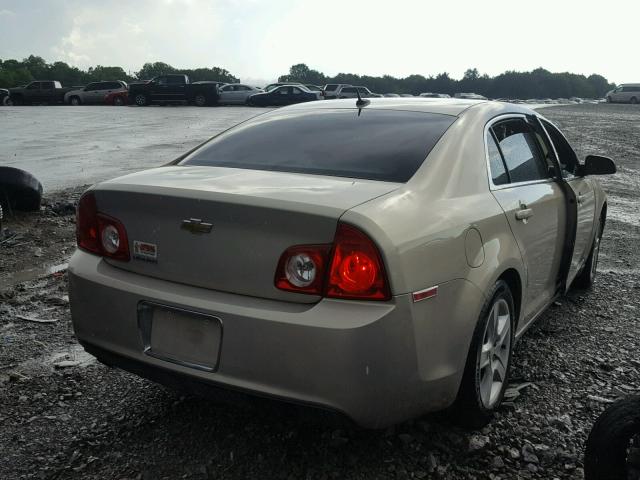 1G1ZB5EB4AF169082 - 2010 CHEVROLET MALIBU LS 棕色 照片 4