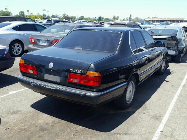 WBAGB4312LDB62746 - 1990 BMW 735 I AUTO BLACK photo 4