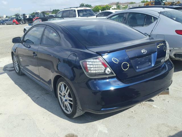 JTKDE177270217788 - 2007 TOYOTA SCION TC 蓝色 照片 3