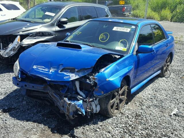 JF1GD79696G523820 - 2006 SUBARU IMPREZA BLUE photo 2