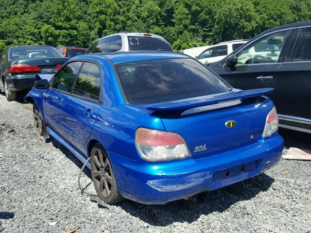 JF1GD79696G523820 - 2006 SUBARU IMPREZA BLUE photo 3