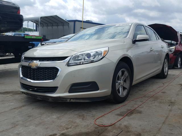 1G11C5SL2FF217418 - 2015 CHEVROLET MALIBU 1LT 金色 照片 2