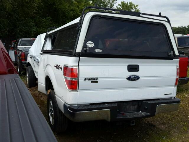 1FTMF1EM0EKG32512 - 2014 FORD F150 GRAY photo 3