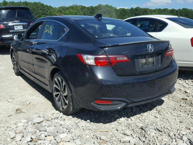 19UDE2F83GA016288 - 2016 ACURA ILX PREMIU BLACK photo 3