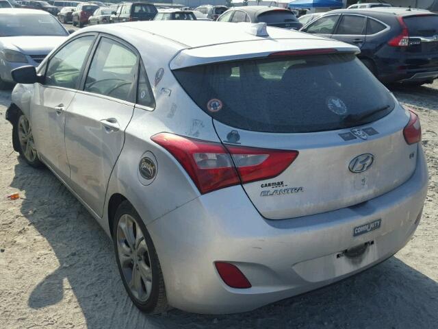 KMHD35LE1DU099211 - 2013 HYUNDAI ELANTRA GT SILVER photo 3