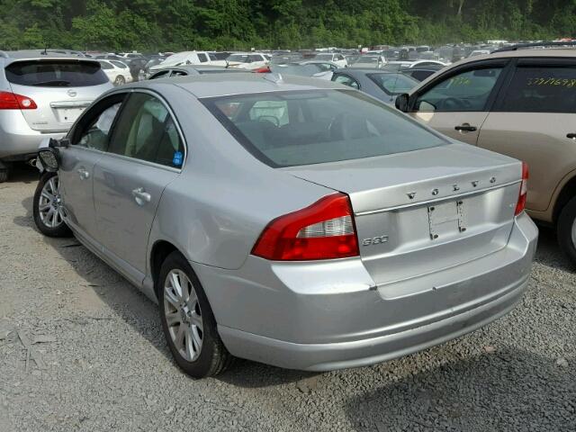 YV1AS982391103908 - 2009 VOLVO S80 3.2 SILVER photo 3