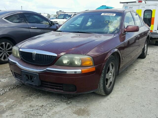 1LNHM87A51Y642619 - 2001 LINCOLN LS 栗色 照片 2