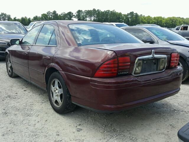 1LNHM87A51Y642619 - 2001 LINCOLN LS 栗色 照片 3