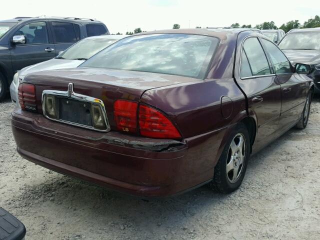 1LNHM87A51Y642619 - 2001 LINCOLN LS 栗色 照片 4