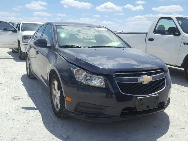 1G1PC5SB6E7421861 - 2014 CHEVROLET CRUZE LT BLUE photo 1