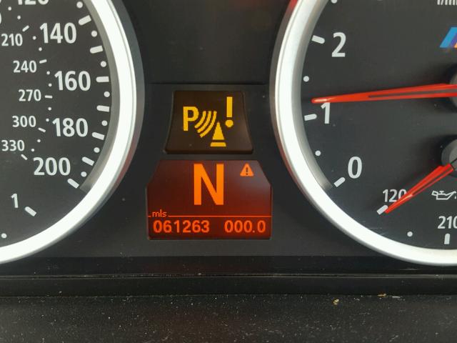 WBSEH93529CY25004 - 2009 BMW M6 BLUE photo 8