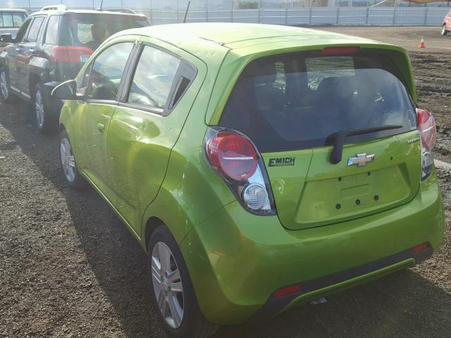 KL8CA6S98FC796232 - 2015 CHEVROLET SPARK LS GREEN photo 3