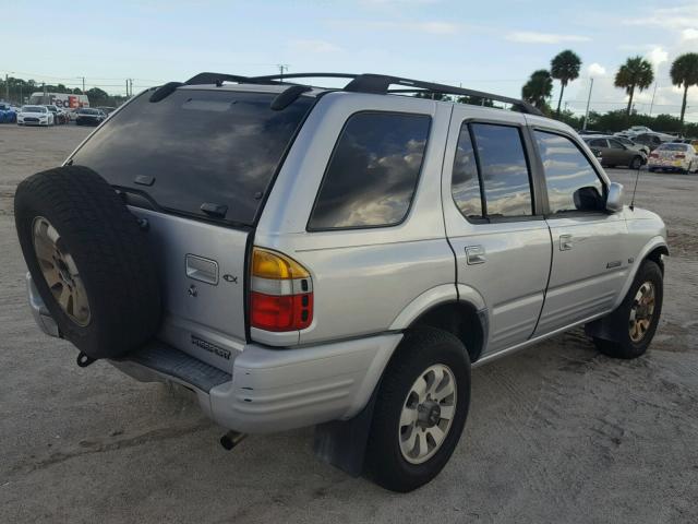 4S6CK58W6X4408392 - 1999 HONDA PASSPORT E SILVER photo 4