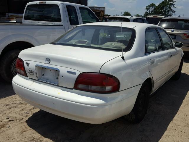 1YVGF22C8X5844567 - 1999 MAZDA 626 ES WHITE photo 4