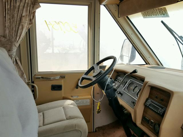 1GBJP37W7H3326386 - 1987 CHEVROLET WINNEBAGO BEIGE photo 5