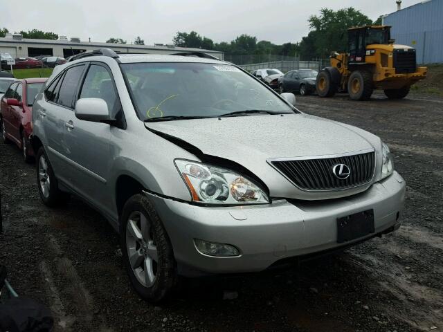 2T2HA31U54C011134 - 2004 LEXUS RX 330 SILVER photo 1