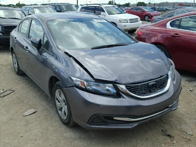 19XFB2F55FE104275 - 2015 HONDA CIVIC GRAY photo 1