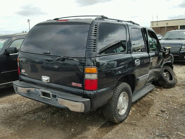 1GKEK13Z16R155889 - 2006 GMC YUKON BLACK photo 4