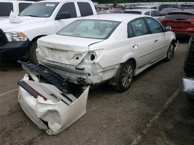 4T1BK3DB3BU439880 - 2011 TOYOTA AVALON BAS WHITE photo 4