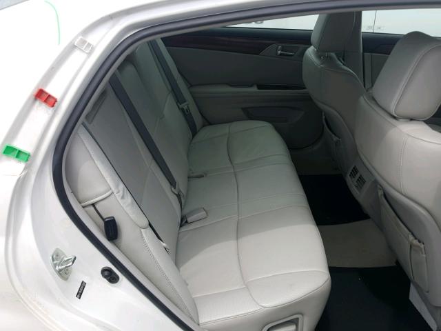 4T1BK3DB3BU439880 - 2011 TOYOTA AVALON BAS WHITE photo 6