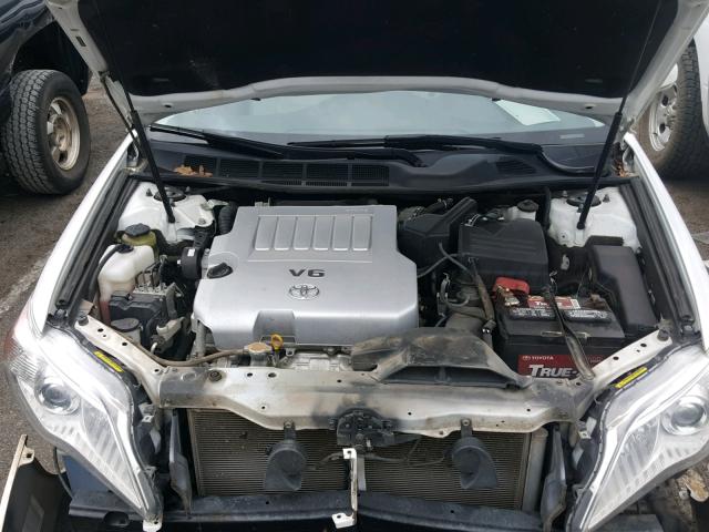 4T1BK3DB3BU439880 - 2011 TOYOTA AVALON BAS WHITE photo 7