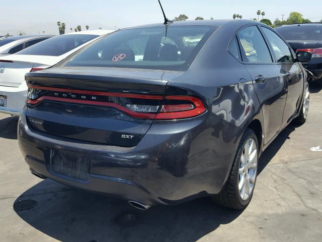 1C3CDFBA9DD301699 - 2013 DODGE DART SXT BLUE photo 4