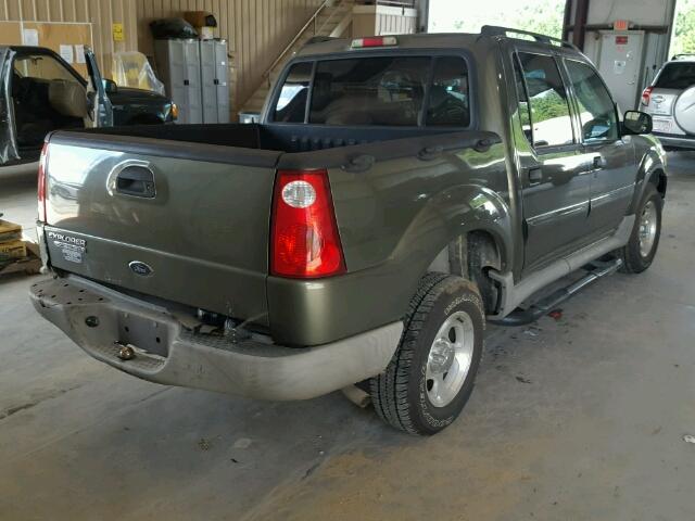 1FMZU67E43UB19419 - 2003 FORD EXPLORER S GREEN photo 4