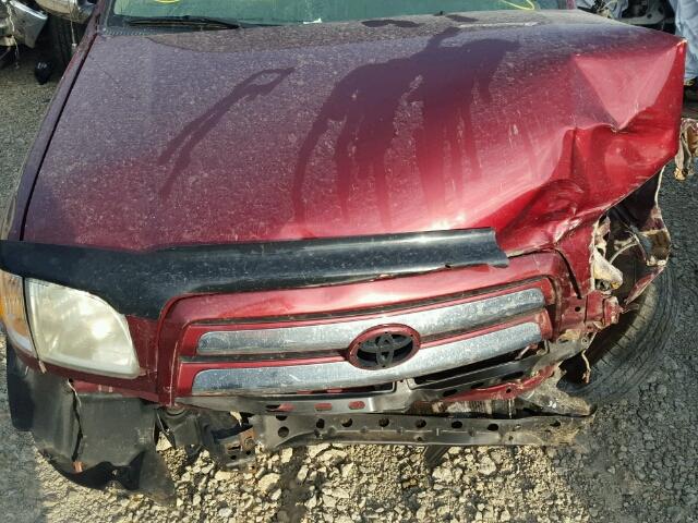 5TBRT34113S346281 - 2003 TOYOTA TUNDRA ACC MAROON photo 7