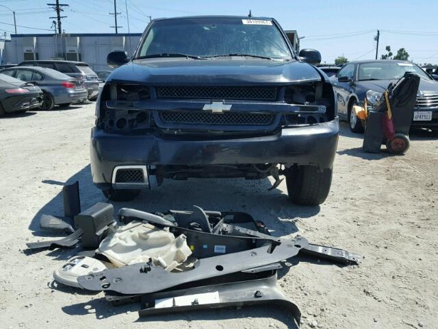 1GNET13H982260828 - 2008 CHEVROLET TRAILBLAZE BLACK photo 9